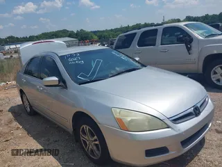 2006 Honda Accord LX SE with VIN 1HGCM56396A087045, listed as a IAAI auction lot 42656027 with 206,527 mi miles and . Bid and sale history available at DreamBid. Image 1.