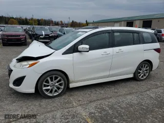 2013 Mazda Mazda5 Grand Touring with VIN JM1CW2DL8D0154280, listed as a Copart auction lot 77772934 with 114,314 mi miles and Salvage Title. Bid and sale history available at carsss.com. Image 1.
