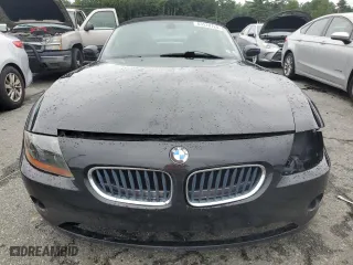 2003 BMW Z4 2.5i with VIN 4USBT33433LR66615, listed as a Copart auction lot 63520724 with 121,495 mi miles and Salvage Title. Bid and sale history available at carsss.com. Image 5.