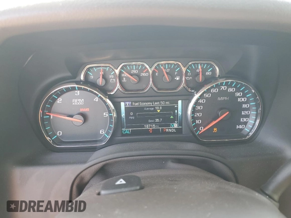 2020 GMC Yukon SLT with VIN 1GKS1BKC5LR187460, listed as a Copart auction lot 76841464 with 18,715 mi miles and Salvage Title. Bid and sale history available at DreamBid. Image 9.