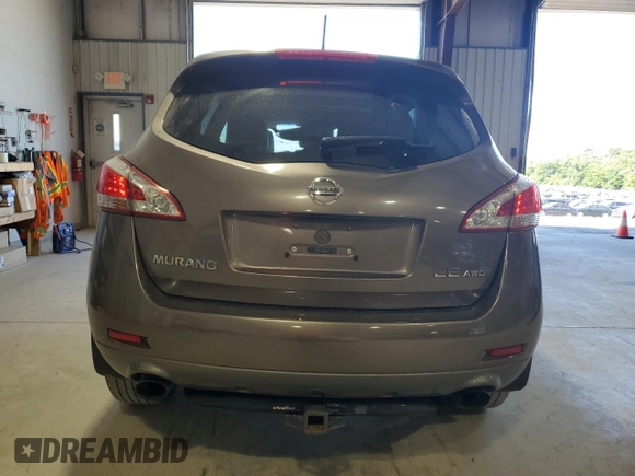 2012 Nissan Murano SL with VIN JN8AZ1MW1CW204682, listed as a Copart auction lot 60411914 with 170,283 mi miles and Salvage Title. Bid and sale history available at carsss.com. Image 6.