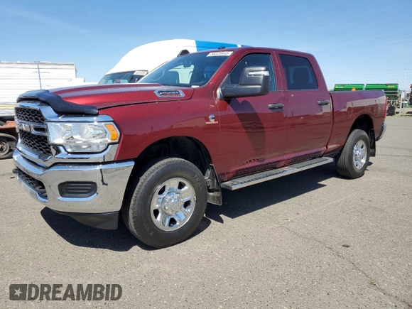 2024 Ram 2500 Tradesman with VIN 3C6UR5CL7RG118234, listed as a Copart auction lot 56028445 with 15,924 mi miles and Salvage title. Bid and sale history available at DreamBid. Image 1.