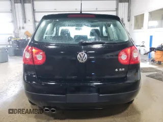 2009 Volkswagen Rabbit S with VIN WVWAA71K69W001495, listed as a Copart auction lot 86813914 with 147,398 mi miles and Salvage Title. Bid and sale history available at carsss.com. Image 6.