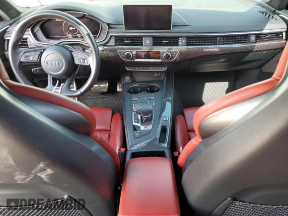 2019 Audi S4 Premium Plus with VIN WAUB4AF44KA079065, listed as a Copart auction lot 49865473 with 65,306 mi miles. Bid and sale history available at carsss.com. Image 8.