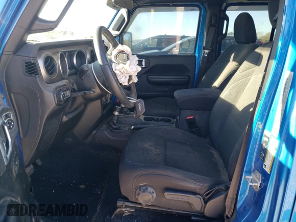 2020 Jeep Gladiator Sport S с VIN 1C6HJTAG4LL175780, выставлен на аукционе Copart как лот 50203395 с пробегом 74 477 миль миль и Списание • Salvage title. История ставок и продаж доступна на DreamBid. Изображение 7.