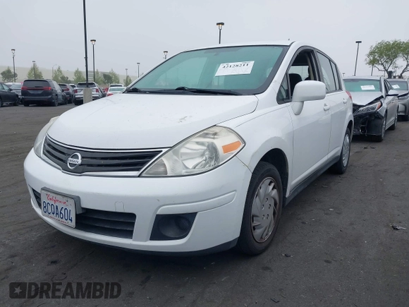 2010 Nissan Versa 1.8 SL with VIN 3N1BC1CP2AL457222, listed as a IAAI auction lot 42128211 with 194,450 mi miles. Bid and sale history available at carsss.com. Image 2.