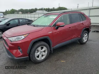 2021 Toyota RAV4 Hybrid XLE with VIN JTMRWRFVXMD125163, listed as a Copart auction lot 60146775 with 40,918 mi miles and Salvage title. Bid and sale history available at DreamBid. Image 1.