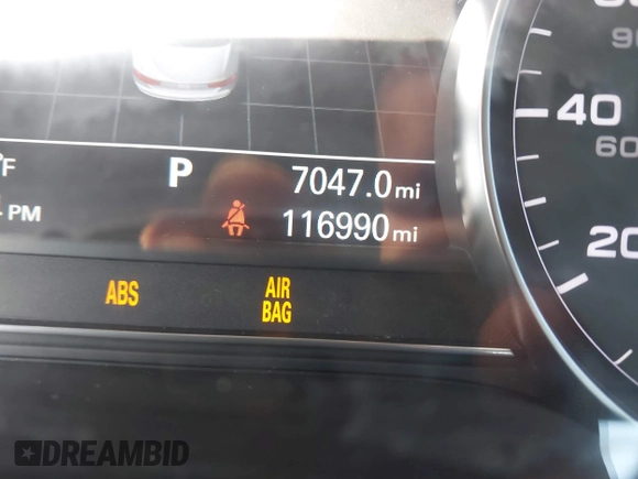 2013 Audi A8 L 4.0L with VIN WAUR2AFD3DN012893, listed as a IAAI auction lot 41209419 with 116,990 mi miles. Bid and sale history available at carsss.com. Image 15.