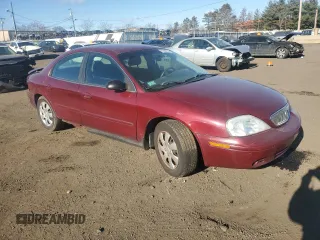 2005 Mercury Sable GS with VIN 1MEFM50U25A602364, listed as a Copart auction lot 87588115 with 139,738 mi miles and Salvage title. Bid and sale history available at DreamBid. Image 4.