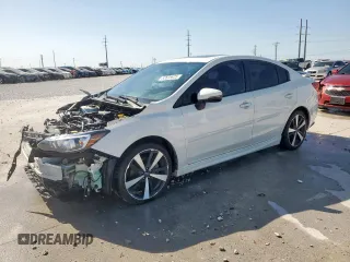 2019 Subaru Impreza Sport with VIN 4S3GKAM66K3609771, listed as a Copart auction lot 52625925 with 105,569 mi miles and Salvage Title. Bid and sale history available at carsss.com. Image 1.