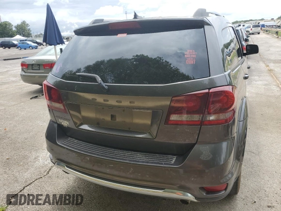 2016 Dodge Journey Crossroad with VIN 3C4PDCGG8GT123694, listed as a Copart auction lot 67009395 with Not provided miles and Clean title. Bid and sale history available at DreamBid. Image 6.