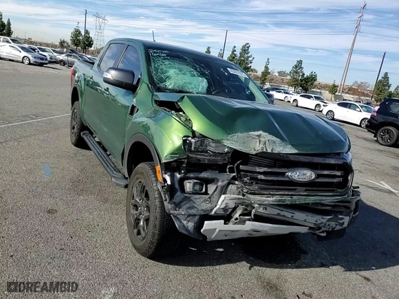 2023 Ford Ranger XL with VIN 1FTER4FH9PLE09204, listed as a Copart auction lot 43261075 with 40,531 mi miles and Salvage Title. Bid and sale history available at carsss.com. Image 11.
