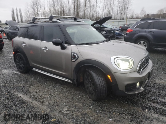 2017 MINI Countryman Cooper S with VIN WMZYT5C33H3D80073, listed as a Copart auction lot 87429094 with 83,566 mi miles and Salvage title. Bid and sale history available at DreamBid. Image 4.