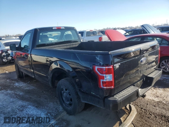 2019 Ford F-150 XL with VIN 1FTMF1CB2KKD36405, listed as a Copart auction lot 45341205 with 71,596 mi miles and Salvage title. Bid and sale history available at DreamBid. Image 2.