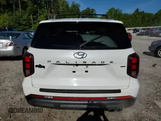 2023 Hyundai Palisade Limited z VIN KM8R5DGE6PU598904, wystawiony jako Copart lot #58181905 z przebiegiem 35 696 mil mil oraz Szkoda całkowita • Salvage title. Historia ofert i sprzedaży dostępna na DreamBid. Obrazek 6.