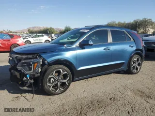 2023 Kia Niro SX Touring with VIN KNDCT3LE5P5091972, listed as a Copart auction lot 74860454 with 3,047 mi miles and Salvage Title. Bid and sale history available at carsss.com. Image 1.