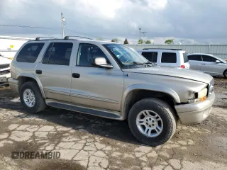 2002 Dodge Durango SLT z VIN 1B4HS48N42F165230, wystawiony jako Copart lot #55493455 z przebiegiem 419 551 mil mil oraz Szkody całkowita. Historia ofert i sprzedaży dostępna na DreamBid. Obrazek 4.
