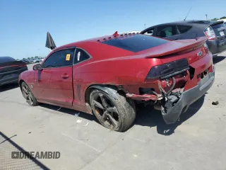 2014 Chevrolet Camaro LT with VIN 2G1FB1E33E9260332, listed as a Copart auction lot 52149035 with 210,036 mi miles and Salvage title. Bid and sale history available at DreamBid. Image 2.