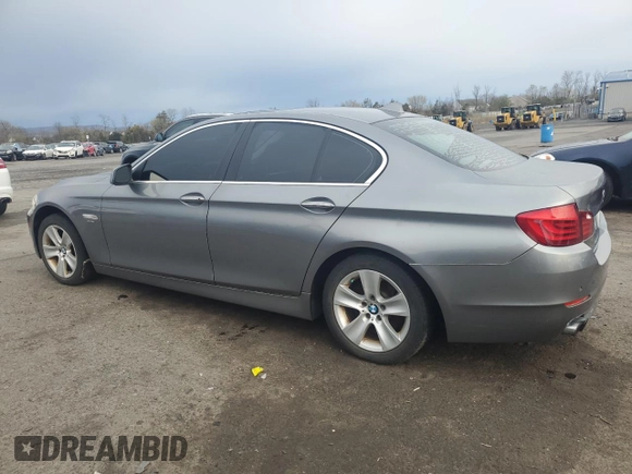 2012 BMW 5 Series 528i xDrive with VIN WBAXH5C51CDW02783, listed as a Copart auction lot 53028215 with 95,006 mi miles and Clean Title. Bid and sale history available at carsss.com. Image 2.