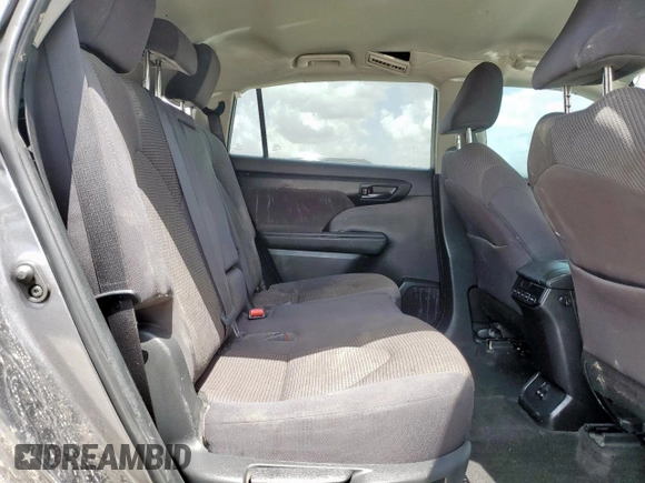 2023 Toyota Highlander L with VIN 5TDKDRAH9PS516063, listed as a Copart auction lot 61582375 with 44,807 mi miles and Non repairable. Bid and sale history available at DreamBid. Image 11.
