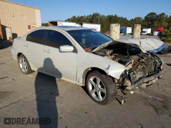 2009 Mitsubishi Galant Sport V6 with VIN 4A3AB46S99E001420, listed as a Copart auction lot 88298925 with Not Provided miles and Salvage Title. Bid and sale history available at DreamBid. Image 4.