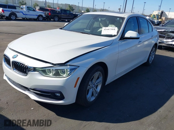 2017 BMW 3 Series 330i with VIN WBA8B9C31HK885376, listed as a IAAI auction lot 41607968 with 109,096 mi miles and . Bid and sale history available at DreamBid. Image 18.