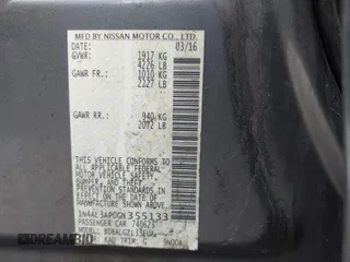 2016 Nissan Altima S with VIN 1N4AL3AP0GN355133, listed as a IAAI auction lot 42120141 with 172,007 mi miles and . Bid and sale history available at carsss.com. Image 9.