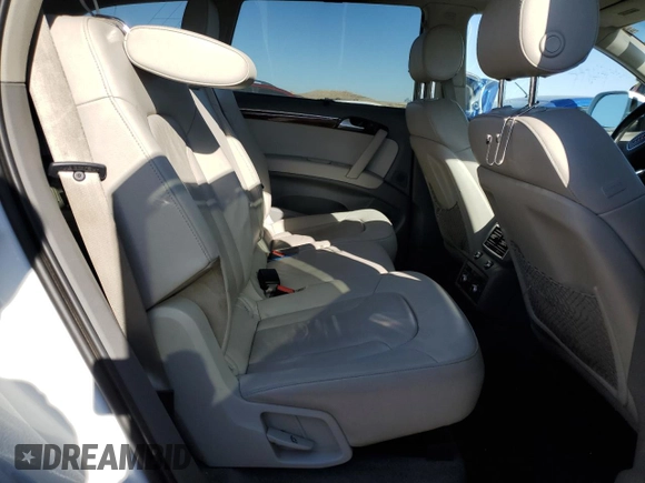 2014 Audi Q7 Premium Plus with VIN WA1LMAFEXED006523, listed as a Copart auction lot 42935455 with 147,272 mi miles and Salvage title. Bid and sale history available at DreamBid. Image 10.