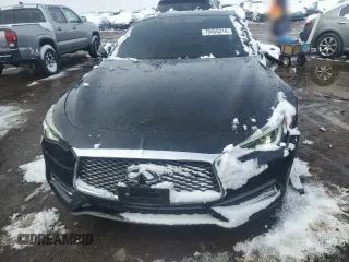 2017 Infiniti Q60 Premium with VIN JN1CV7EL4HM320567, listed as a Copart auction lot 79455314 with 74,043 mi miles and Salvage title. Bid and sale history available at DreamBid. Image 5.