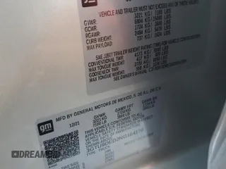 2022 GMC Sierra 1500 SLT z VIN 3GTU9DED2NG164170, wystawiony jako Copart lot #58063635 z przebiegiem 69 148 mil mil oraz Szkoda całkowita • Salvage title. Historia ofert i sprzedaży dostępna na DreamBid. Obrazek 13.