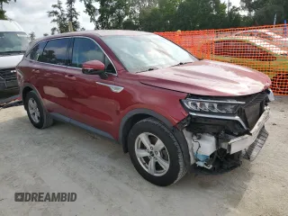 2022 Kia Sorento LX with VIN 5XYRG4LC0NG119295, listed as a Copart auction lot 56103805 with 57,313 mi miles and Salvage title. Bid and sale history available at DreamBid. Image 4.