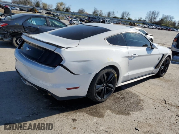 2017 Ford Mustang EcoBoost with VIN 1FA6P8TH8H5236874, listed as a Copart auction lot 50099665 with 76,599 mi miles and Salvage title. Bid and sale history available at DreamBid. Image 3.