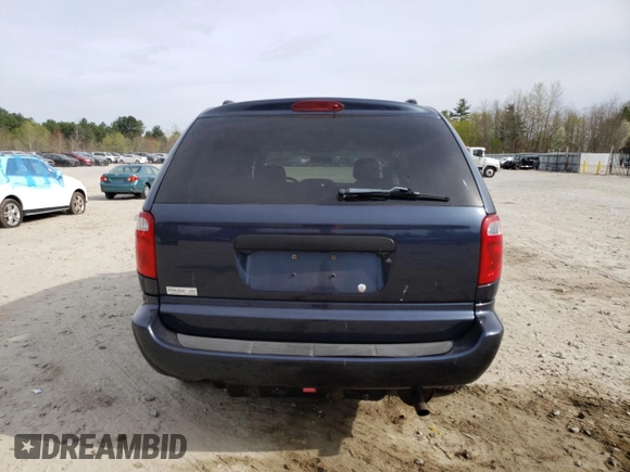 2007 Dodge Grand Caravan SE with VIN 1D4GP24R57B254545, listed as a Copart auction lot 53461695 with 58,736 mi miles and Clean Title. Bid and sale history available at DreamBid. Image 6.