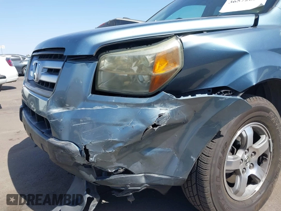 2006 Honda Pilot EX-L with VIN 2HKYF18536H548948, listed as a IAAI auction lot 36572651 with 242,758 mi miles and . Bid and sale history available at DreamBid. Image 6.