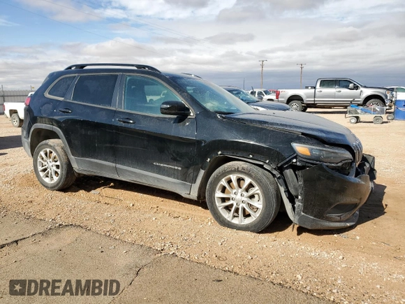 2022 Jeep Cherokee Latitude Lux z VIN 1C4PJLMX5ND535264, wystawiony jako Copart lot #88019225 z przebiegiem 47 830 mil mil oraz Szkoda całkowita • Salvage title. Historia ofert i sprzedaży dostępna na DreamBid. Obrazek 4.