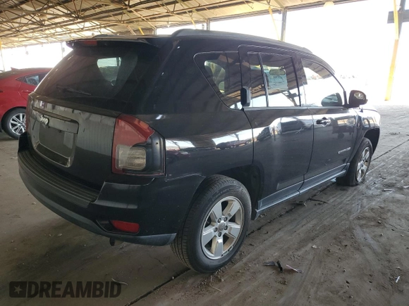 2014 Jeep Compass Sport with VIN 1C4NJCBA8ED881847, listed as a Copart auction lot 55325825 with 231,847 mi miles and Clean Title. Bid and sale history available at carsss.com. Image 3.
