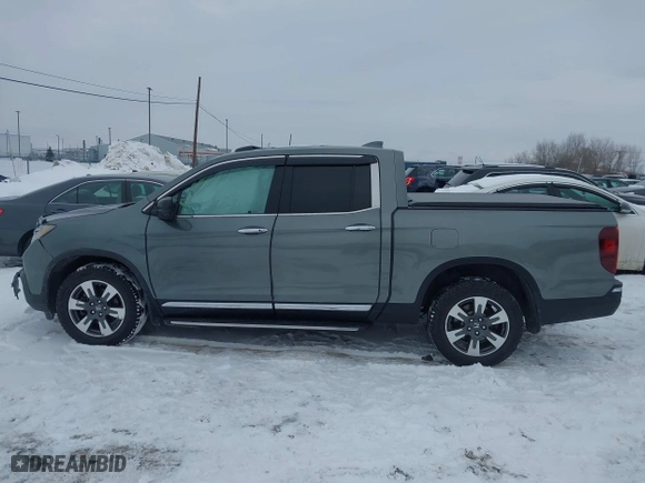 2017 Honda Ridgeline RTL-E with VIN 5FPYK3F78HB012520, listed as a IAAI auction lot 41551255 with 44,270 mi miles. Bid and sale history available at carsss.com. Image 14.