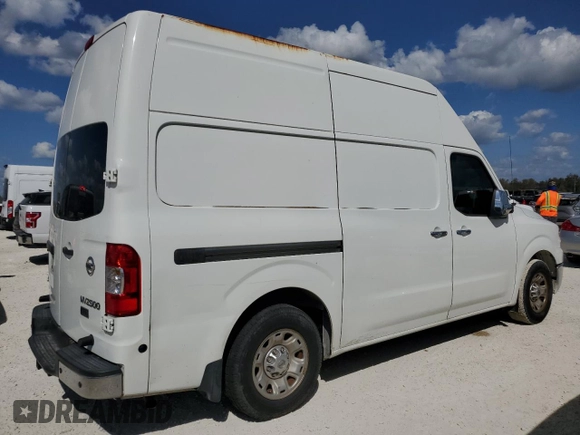 2012 Nissan NV S with VIN 1N6AF0LY0CN107784, listed as a Copart auction lot 77251114 with Not provided miles and Salvage title. Bid and sale history available at DreamBid. Image 3.