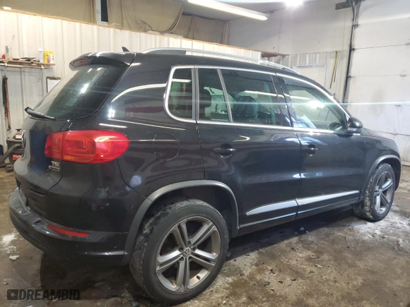 2017 Volkswagen Tiguan Sport with VIN WVGUV7AX5HK005391, listed as a Copart auction lot 41855395 with 88,147 mi miles and Salvage Title. Bid and sale history available at carsss.com. Image 3.