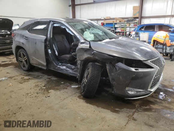 2020 Lexus RX 350 z VIN 2T2JZMDA5LC238632, wystawiony jako Copart lot #45383455 z przebiegiem 68 746 mil mil oraz Szkoda całkowita • Salvage title. Historia ofert i sprzedaży dostępna na DreamBid. Obrazek 4.