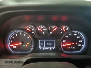 2019 Chevrolet Silverado 1500 Custom with VIN 3GCPYBEH2KG157495, listed as a Copart auction lot 54488295 with 77,899 mi miles and Salvage Title. Bid and sale history available at DreamBid. Image 9.