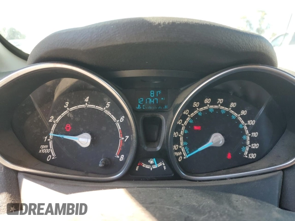 2017 Ford Fiesta SE с VIN 3FADP4BJ0HM135309, выставлен на аукционе Copart как лот 74462544 с пробегом 121 747 миль миль и Списание • Salvage title. История ставок и продаж доступна на DreamBid. Изображение 9.
