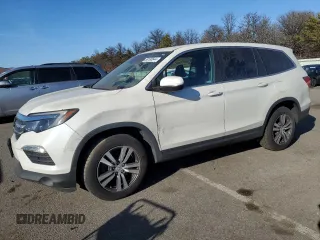 2018 Honda Pilot EX-L with VIN 5FNYF6H68JB046644, listed as a Copart auction lot 58193644 with 82,689 mi miles and Salvage title. Bid and sale history available at DreamBid. Image 1.
