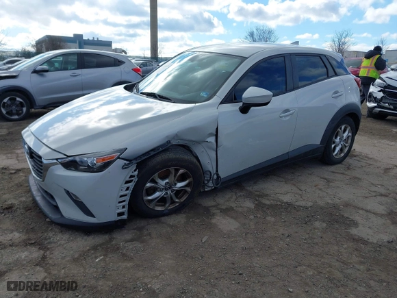 2016 Mazda CX-3 Sport with VIN JM1DKFB75G0127698, listed as a IAAI auction lot 41691057 with 1 mi miles. Bid and sale history available at carsss.com. Image 16.
