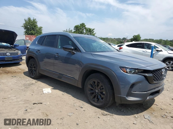 2024 Mazda CX-50 S Premium with VIN 7MMVABDM9RN180607, listed as a Copart auction lot 62893005 with 37,038 mi miles and Non repairable. Bid and sale history available at DreamBid. Image 4.