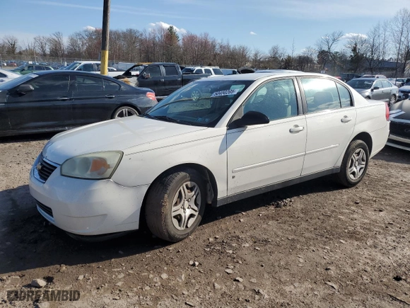 2007 Chevrolet Malibu LS w/1FL with VIN 1G1ZS57F67F250660, listed as a Copart auction lot 50450205 with 155,557 mi miles and Salvage Title. Bid and sale history available at carsss.com. Image 1.
