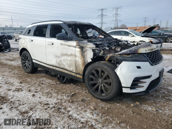 2018 Land Rover Range Rover Velar R-Dynamic SE z VIN SALYL2RN9JA755091, wystawiony jako Copart lot #42573895 z przebiegiem Nie podano mil oraz Szkoda całkowita • Salvage title. Historia ofert i sprzedaży dostępna na DreamBid. Obrazek 4.