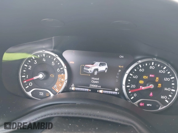 2022 Jeep Renegade Latitude with VIN ZACNJDB11NPN44179, listed as a IAAI auction lot 42523206 with 29,966 mi miles and . Bid and sale history available at DreamBid. Image 7.