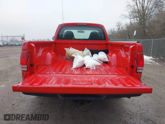 2004 Dodge Dakota with VIN 1D7FL16K14S535595, listed as a IAAI auction lot 41553641 with 110,223 mi miles. Bid and sale history available at carsss.com. Image 16.