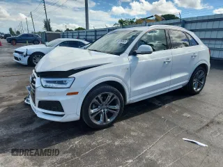 2018 Audi Q3 Premium Plus z VIN WA1HCCFS0JR033382, wystawiony jako Copart lot #65125085 z przebiegiem 35 314 mil mil oraz Szkoda całkowita • Salvage title. Historia ofert i sprzedaży dostępna na DreamBid. Obrazek 1.